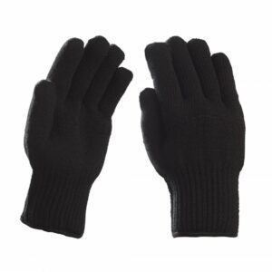 Γάντια Πλεκτά Μαύρα