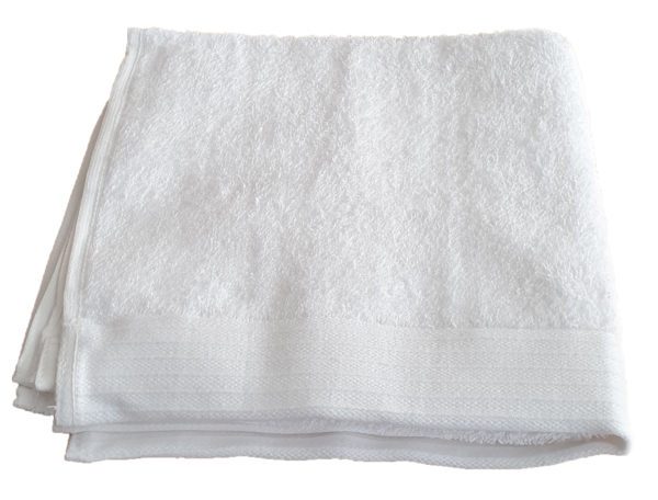 Πετσέτα Μπάνιου Λευκή 150*80 cm